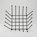 Black Counter Top Organiser Basket by Zodiya
