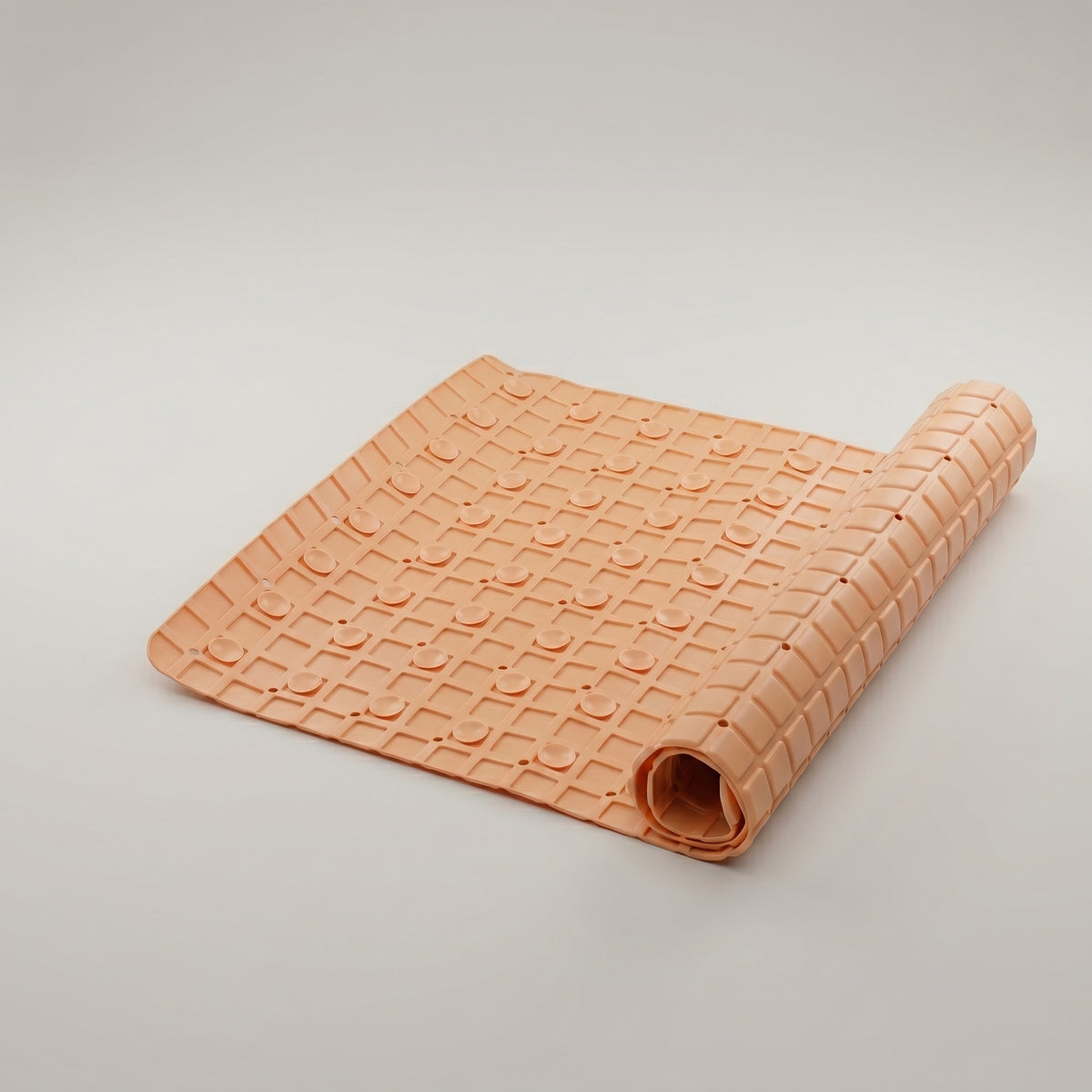 Orange Anti Slip Bath Mat By Zodiya