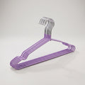Purple Metal Cloth Hanger Set Of 10 By Zodiya