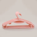 Peach Plastic Cloth Hanger Set Of 10 By Zodiya