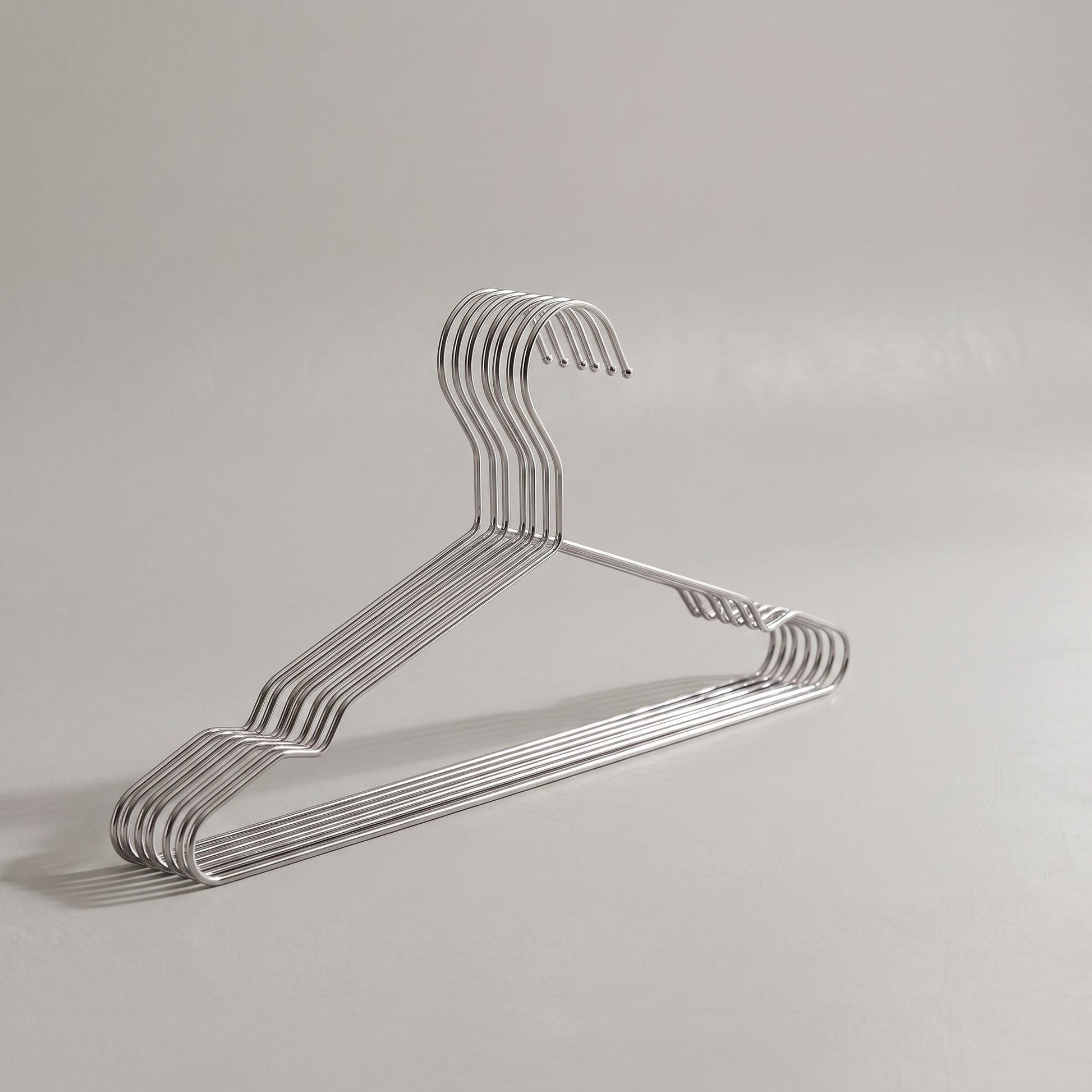 Metal Cloth Hanger Set Of 10 By Zodiya-5