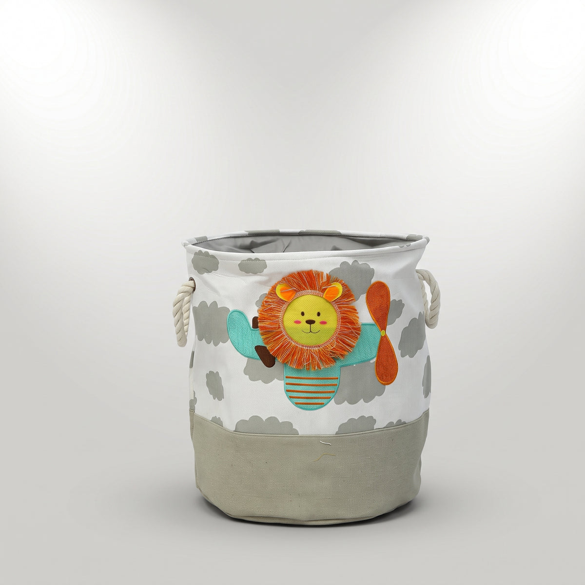 Multicolor Fabric Laundry Bag By Zodiya