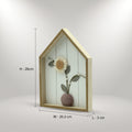Wooden House Box Floral 3D Wall Decor by Zodiya