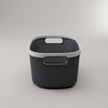 Black Multipurpose Organiser Basket by Zodiya