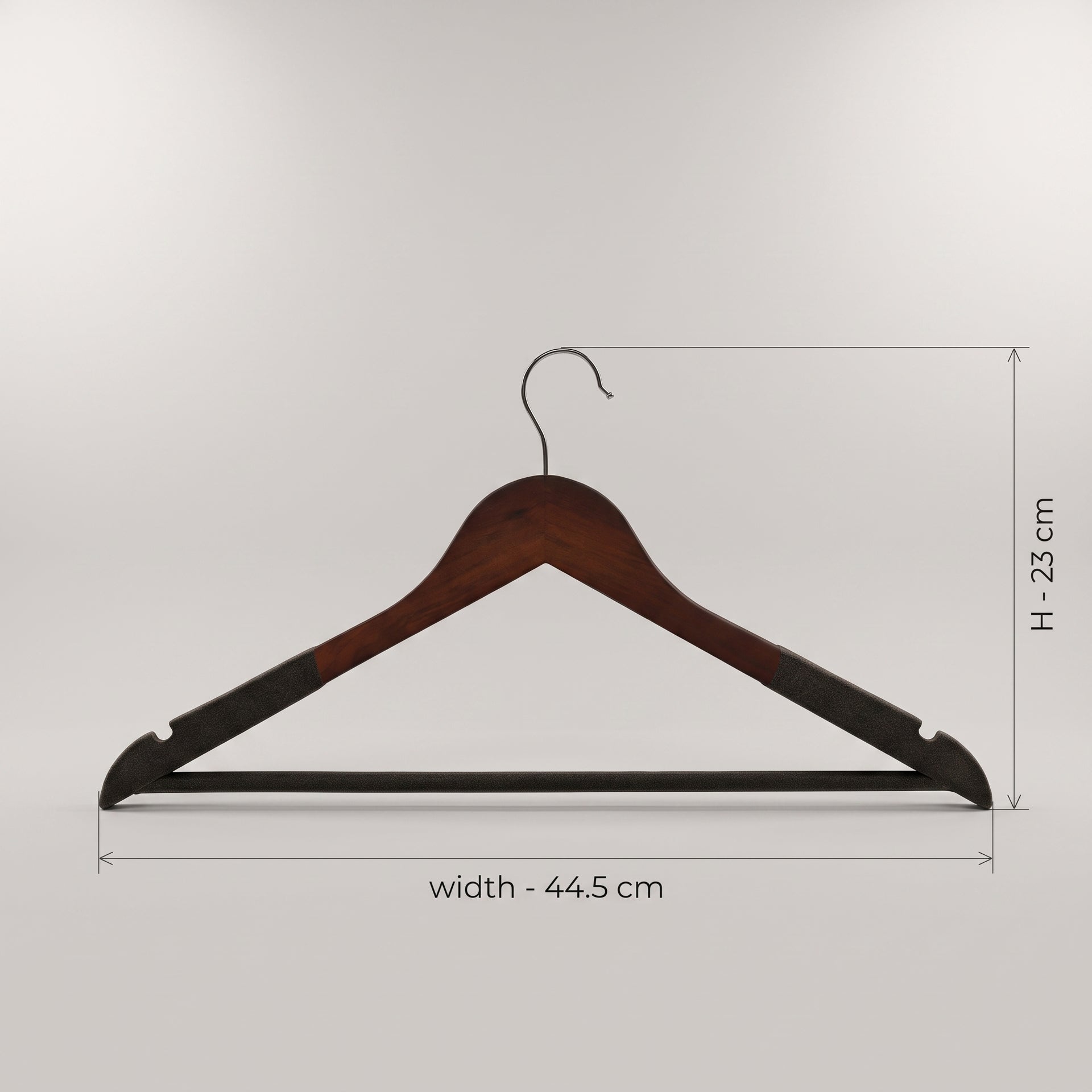 Wooden Cloth Hanger Set Of 3 By Zodiya