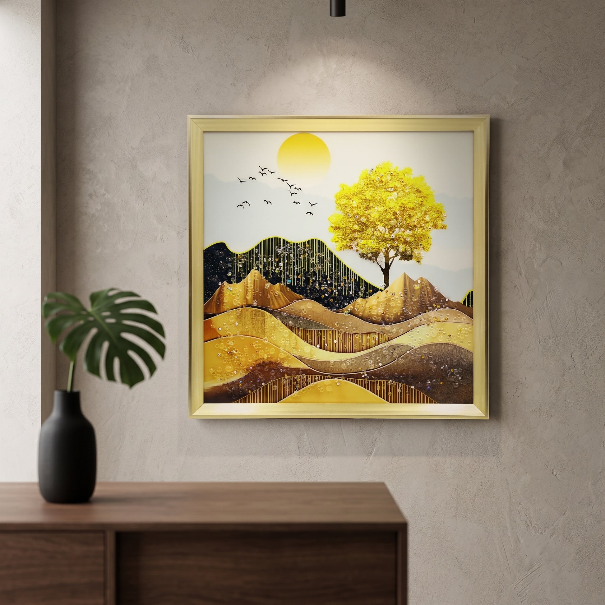Plastic Scenery Picture Frame By Zodiya-1