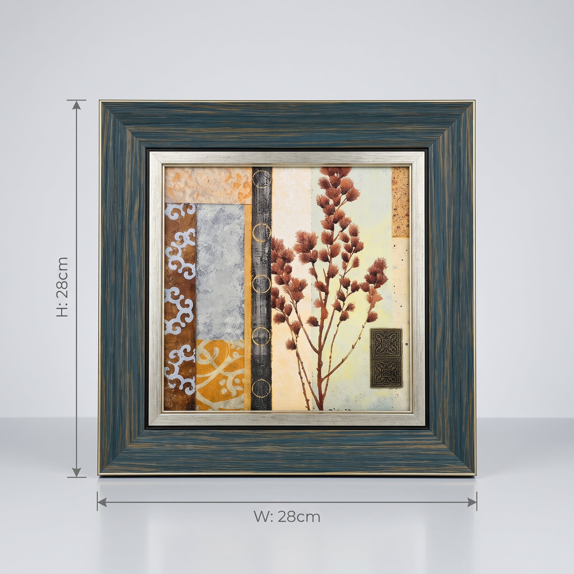 Plastic Grey Picture Frame By Zodiya