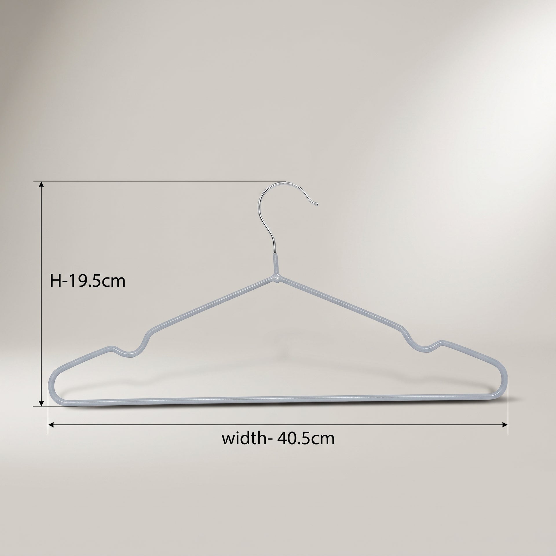 Metal Clothes Hanger Set Of 5 By Zodiya