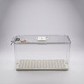 Leakproof Refrigerator Storage Box With With Lid & Removable Drain Plate By Zodiya
