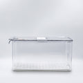 Leakproof Refrigerator Storage Box With With Lid & Removable Drain Plate By Zodiya