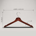 Wooden clothes hanger Set of 3 by Zodiya