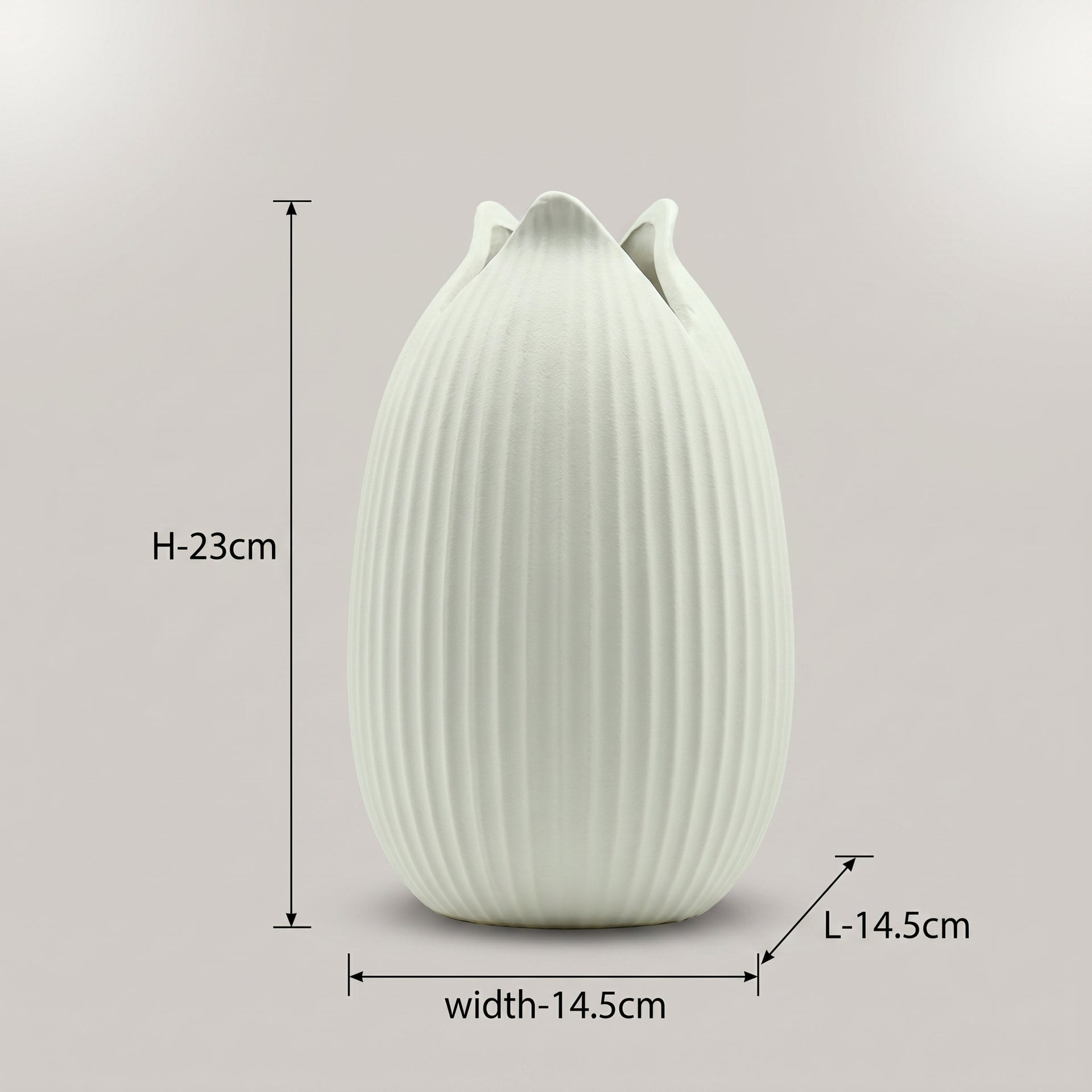 Ceramic Flower Vase By Zodiya