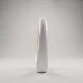 White and Gold Ceramic Heart Decor by Zodiya