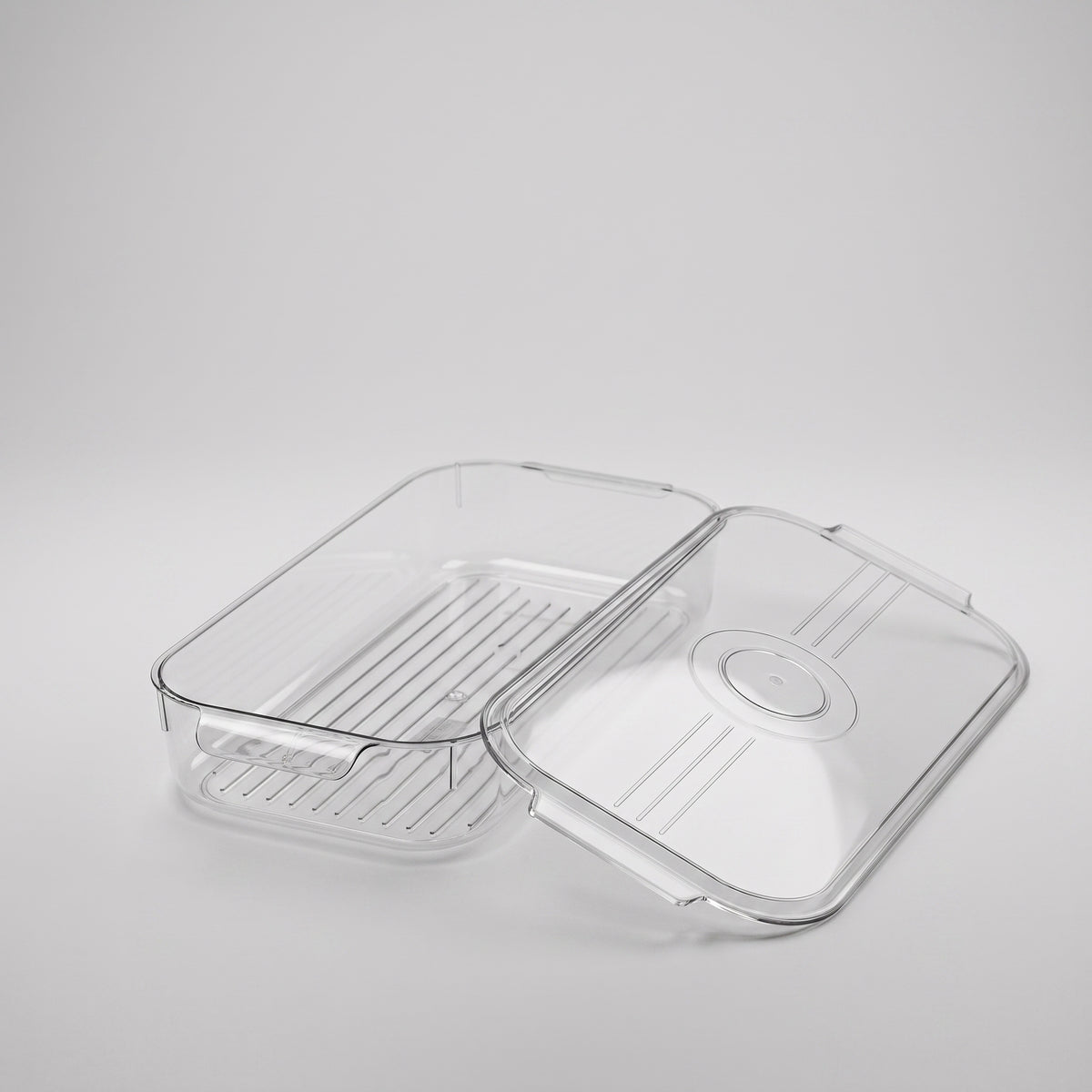 Refrigerator Storage Box With Lid By Zodiya