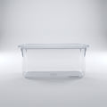Food Storage Organiser Box ( Ribbed Bottom, Lid ) By Zodiya