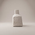 White Stone Ceramic Flower Vase (small) By Zodiya