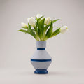 Blue Ceramic Flower Vase (Large) By Zodiya