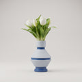 Blue Ceramic Flower Vase (Large) By Zodiya