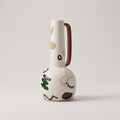White Painted Ceramic Flower Vase By Zodiya