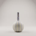 Blue And Cream Ceramic Flower Vase By Zodiya