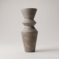 Grey Rustic Ceramic Flower Vase By Zodiya