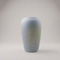 Ceramic Bluish Grey Flower Vase By Zodiya