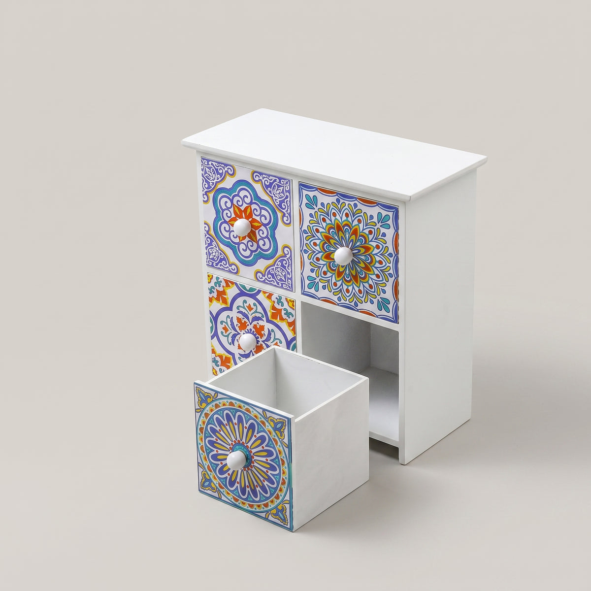 Wooden Morocco Design Jewellery Organiser Box By Zodiya