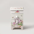 White Wooden Jewellery Organiser Box By Zodiya