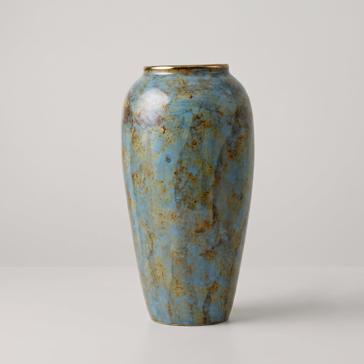 Stone Grey Large Ceramic Flower Vase By Zodiya