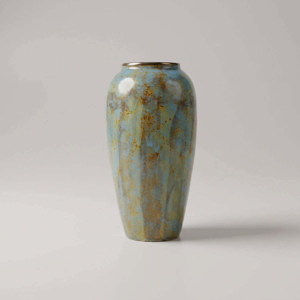 Stone Grey Large Ceramic Flower Vase By Zodiya