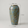 Stone Grey Large Ceramic Flower Vase By Zodiya