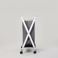 Rolling Foldable Laundry Basket by Zodiya