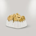 Mountain Shaped Ceramic Flower Vase By Zodiya