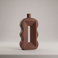 Terracotta Ceramic Flower Vase  By Zodiya