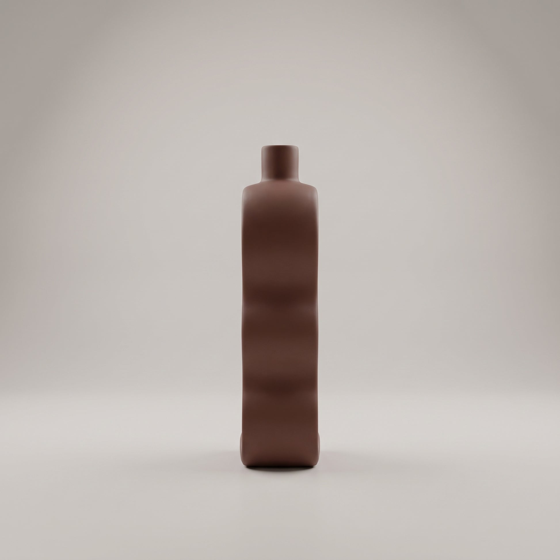 Terracotta Ceramic Flower Vase  By Zodiya-4
