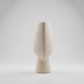 Beige Speckled Ceramic Vase By Zodiya