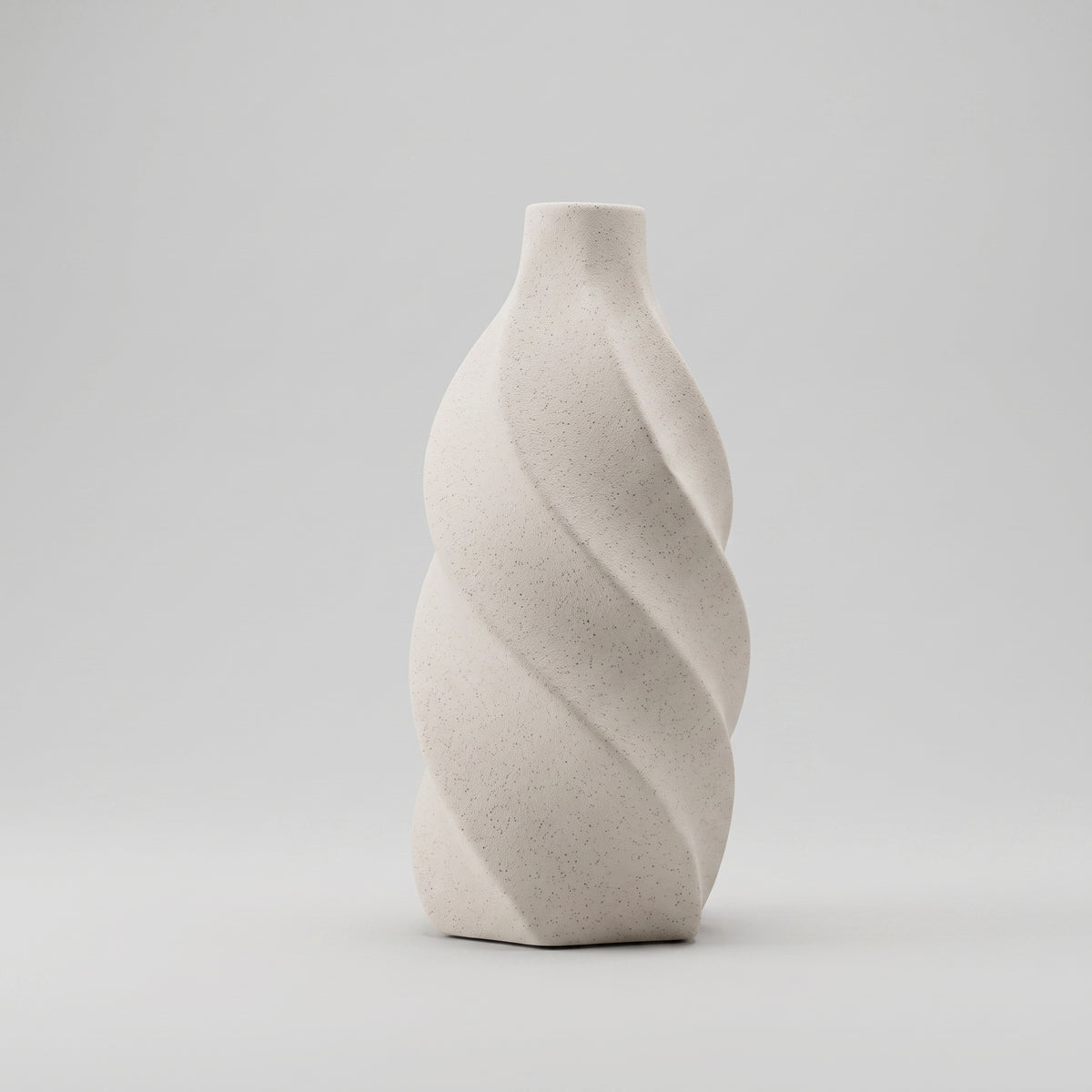 Spiral Ceramic Flower Vase (large)By Zodiya