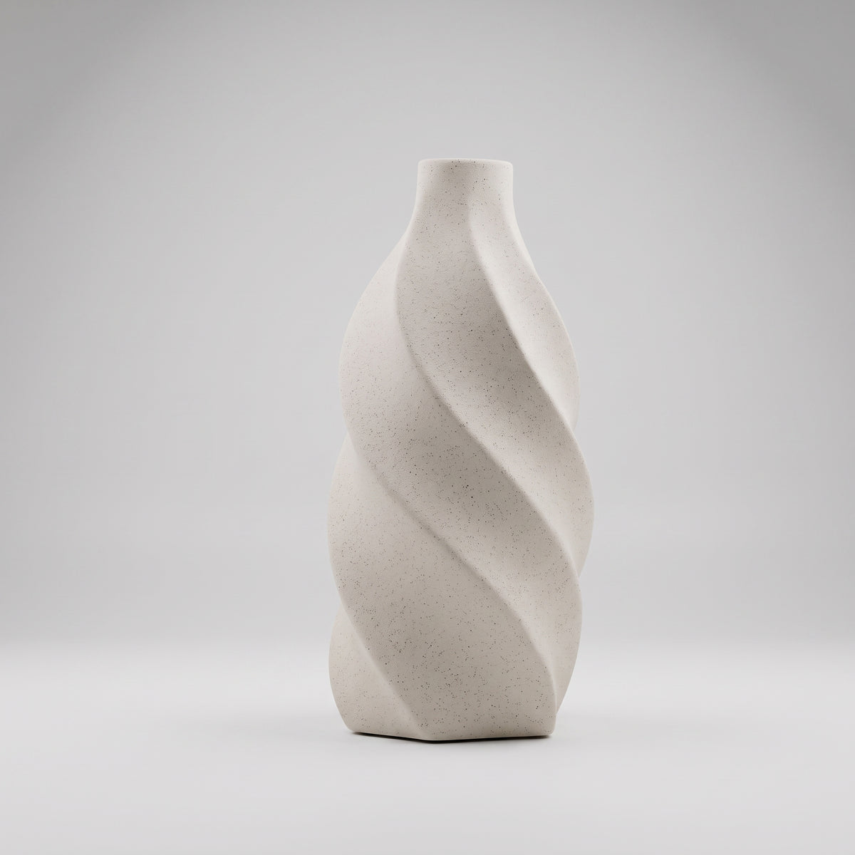 Spiral Ceramic Flower Vase (large)By Zodiya