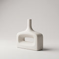 Central Cut-out Ceramic Flower Vase by Zodiya
