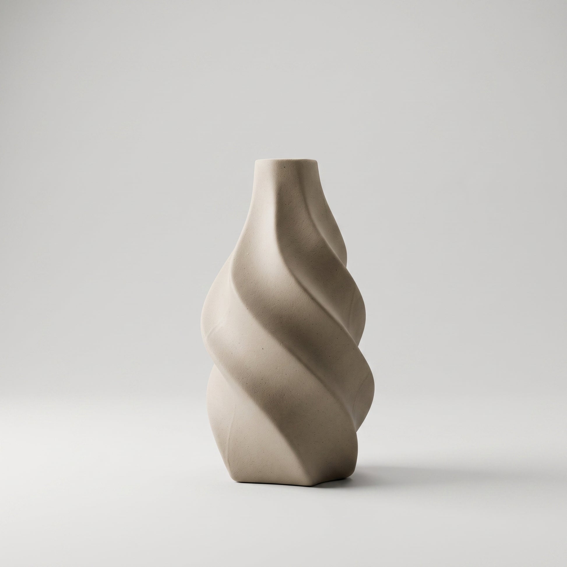 Brown Ceramic Vase By Zodiya-4