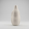 Beige Stone Ceramic Flower Vase (large) By Zodiya