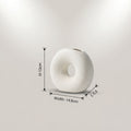Round Ceramic Flower Vase By Zodiya