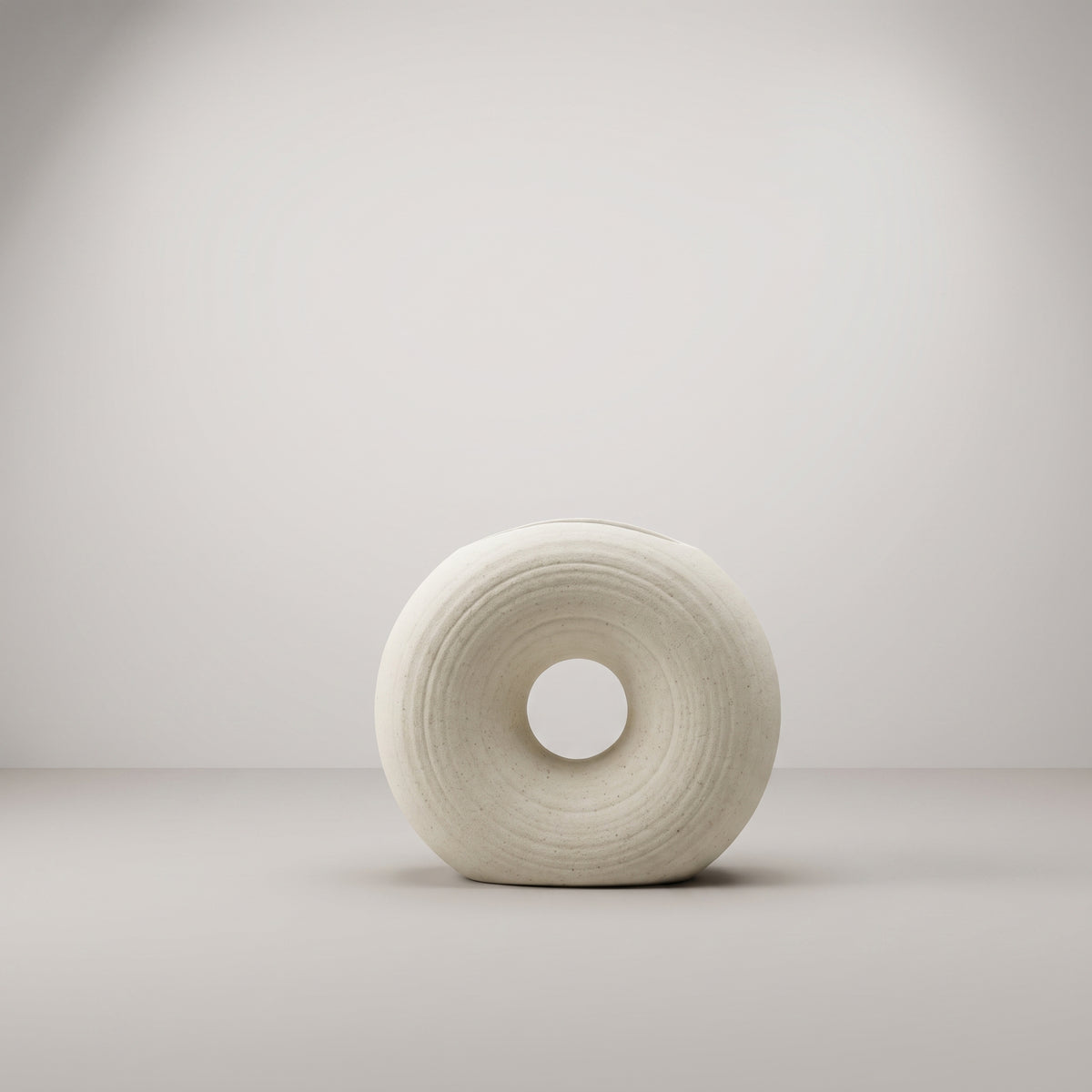 Round Ceramic Flower Vase By Zodiya