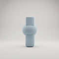 Grey Ceramic Flower Vase by Zodiya