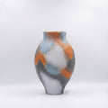 Blue Gradient Medium Ceramic Flower Vase By Zodiya