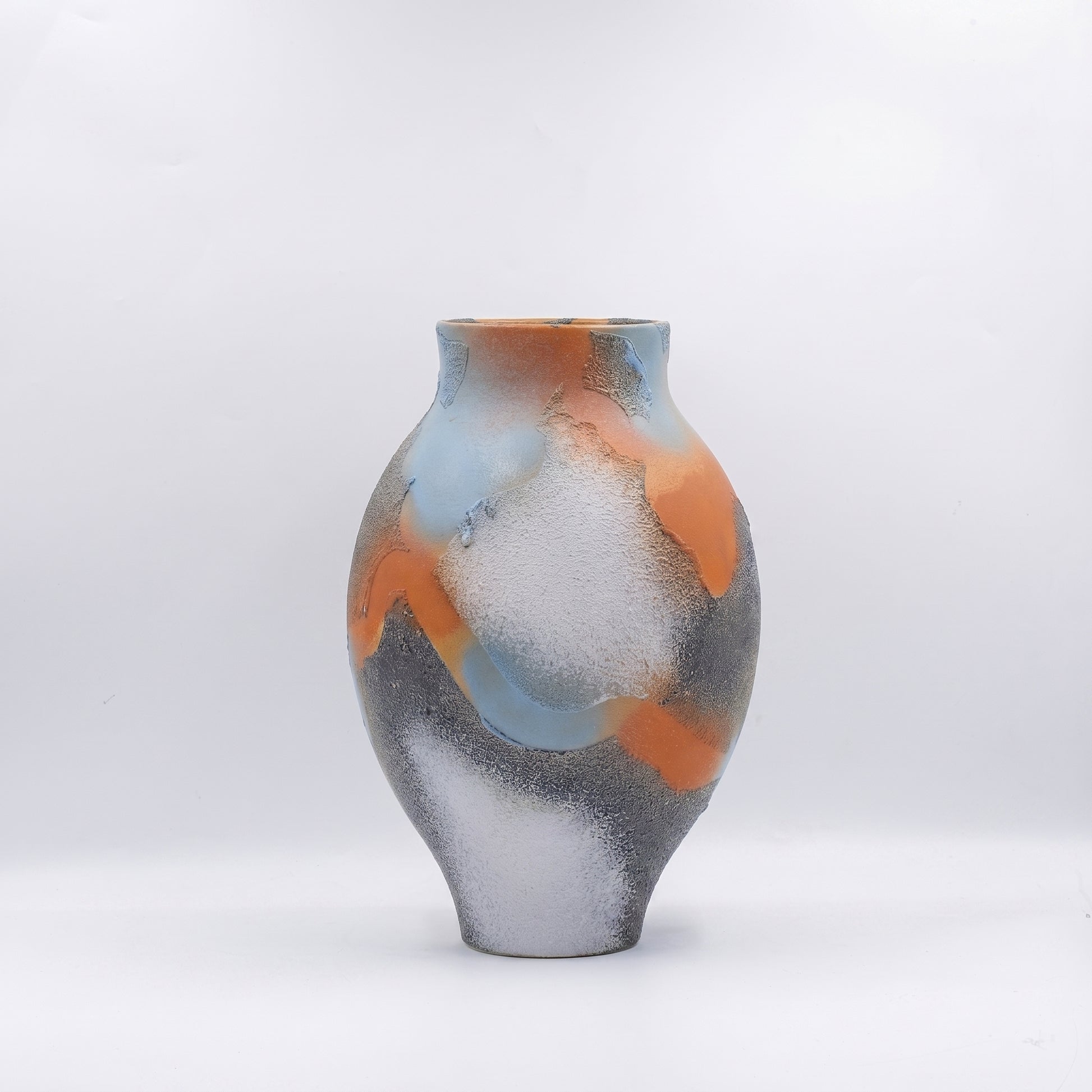 Antique Gradient Medium Ceramic Flower By Zodiya-3
