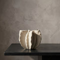 Off-white Cactus Ceramic Vase (small) By Zodiya