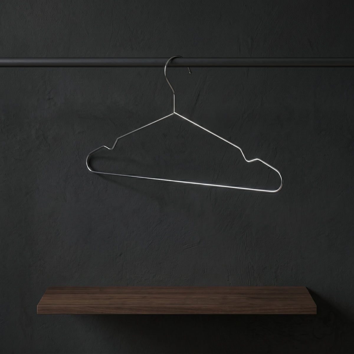 Steel Cloth Hanger Set Of 10 By Zodiya