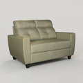 Comely Cream Fabric 2 Seater Sofa By Zodiya