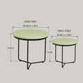Round Nesting Coffee Table by Zodiya